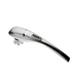 Silver and black gold electric cervical massage stick with sleek ergonomic design and control panel on handle for electric cervical massage