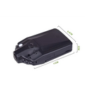 Black plastic h98 night vision driving recorder hd night with sleek rectangular design and multiple side buttons