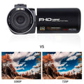 Black digital camera royale essence lux hd digital camera with microphone and flip screen for versatile recording