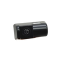 Black rectangular hd night vision rear view camera with glossy finish and integrated led lights for vision reversing rear use