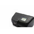 Black plastic rear view camera with integrated led lights designed for hd night vision vision reversing rear use