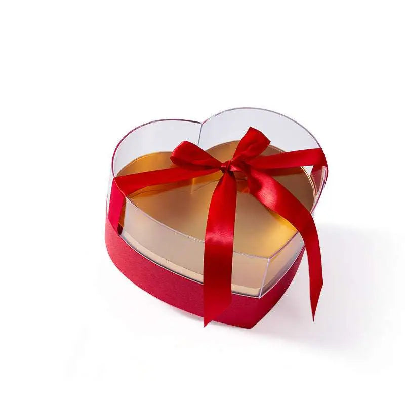 Flowers Packing Boxes Valentine's Day Transparent Button Full Cup Plus Size Bra Without Wi Royalessencelux