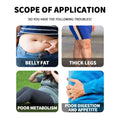 Herbal slimming belly button patch 30 pieces targets belly fat, thick legs, metabolism, and digestion using tea seed oil