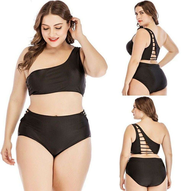 High waist plus size swimsuit - Royalessencelux