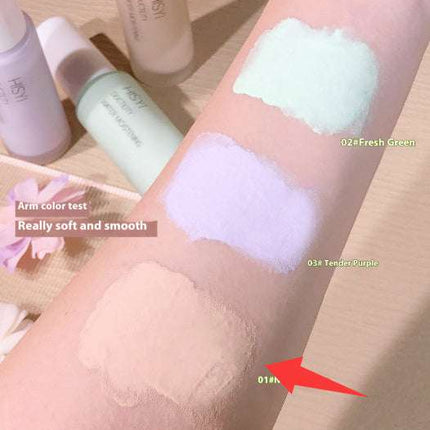 HISYI Silky Clear Makeup Primer Make - up Primer Brightening Not Easy To Makeup - Royalessencelux