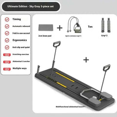 Household Abdominal Wheel Fitness Board - Royalessencelux