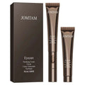 Jomtam improve eye bags firming eye care purifying cream in sleek metallic brown tubes with facial device box packaging