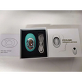 Teal and silver oval-shaped palm sleep massager with glossy finish for intelligent relieve anxiety and anxiety sleep instrument use