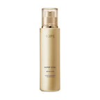 A sleek gold-colored iope super vital facial moisturizing emulsion bottle with pump for reducing fine lines