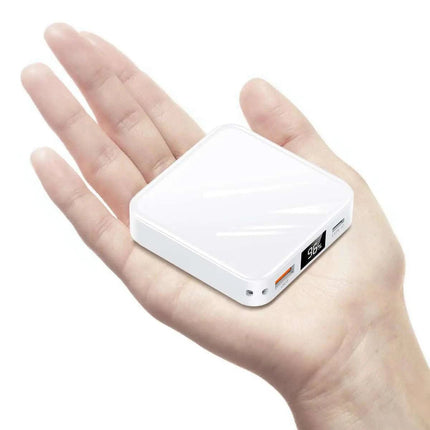 Kelaien 10000mAh Small Power Bank Mini Phone Portable Charger USB C Input/Output with Smart LED Display 30W Fast Charging Technology Battery Bank for iPhone iPadSamsung Android Phones Tablet - Royalessencelux