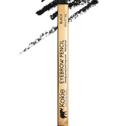 Kokie Cosmetics Micro - Fine Eyebrow Pencil (Black GB261) - Royalessencelux