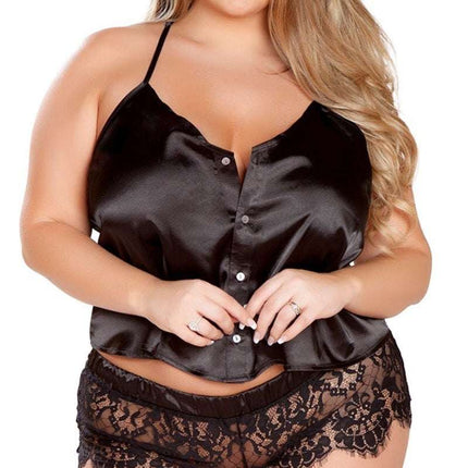 Lace Plus Size Sexy Lingerie - Royalessencelux