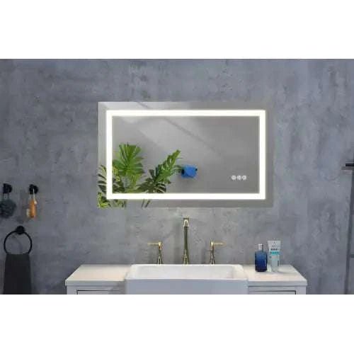 LED Lighting Bathroom Wall Mounted Mirror - Royalessencelux