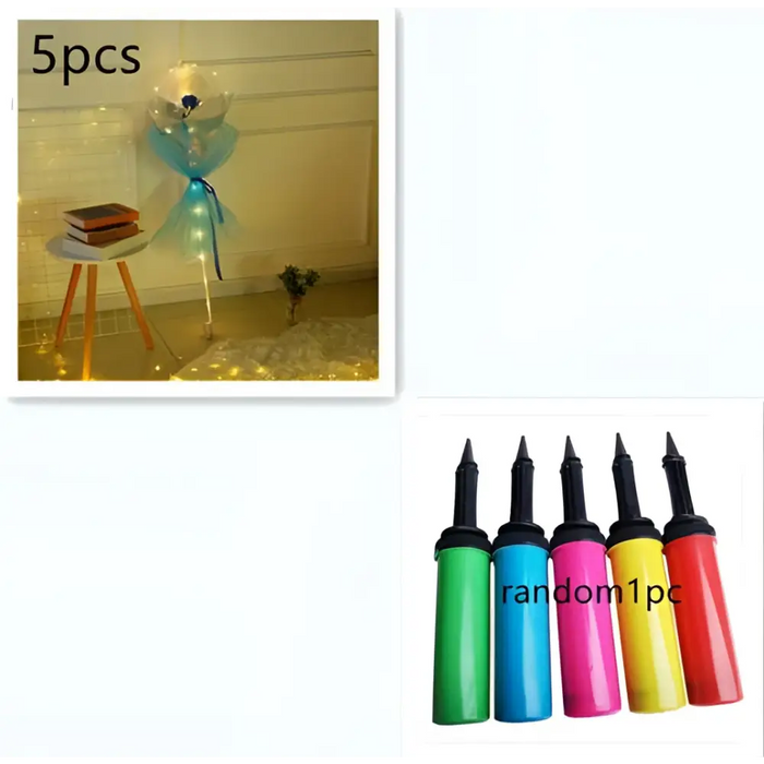 Blue5pcs And pump