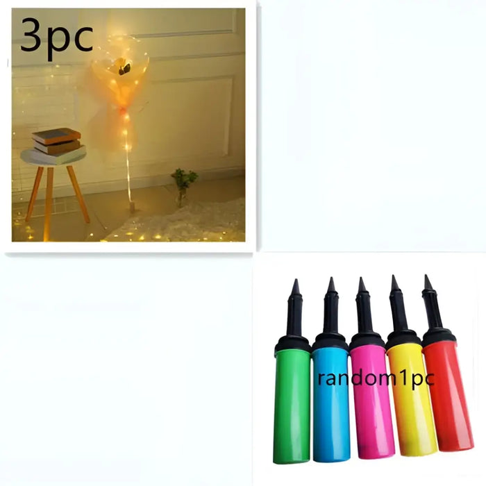 Yellow3pcs And pump