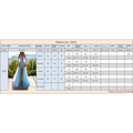 Light blue sequined slim fit formal dress with flowing tulle skirt, off the shoulder design, and high slit detail