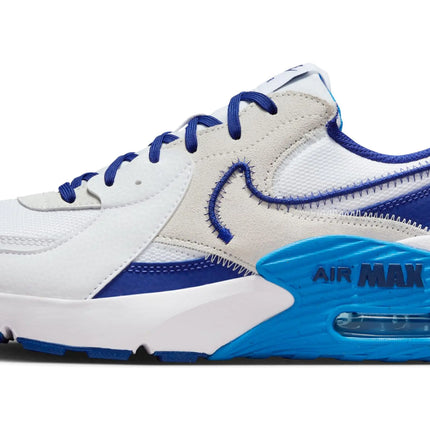 NIKE Mens Sneaker White Deep Royal Blue Photo Bl 9 - Royalessencelux