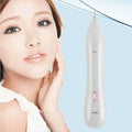 White ono luxury facial tool beauty pen with sleek tapered design illuminated indicator lights and usb cable included