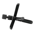 Black textured metal desk chair base with central pivot and four angled legs for m070 bluetooth selfie stick hands-free photography