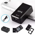 Black rectangular magnetic gf07 mini real time tracker gps device with gf-07 printed on its surface