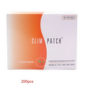 The box contains 200 magnetic slimming belly button patches designed for natural fat carb and sugar metabolism