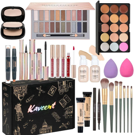 Makeup Set Makeup Kit for Women Full Kit Makeup Sets for Teens Women Gift Eyeshadow Palette Lipgloss Foundation concealer Makeup Kits forTeenager - Royalessencelux