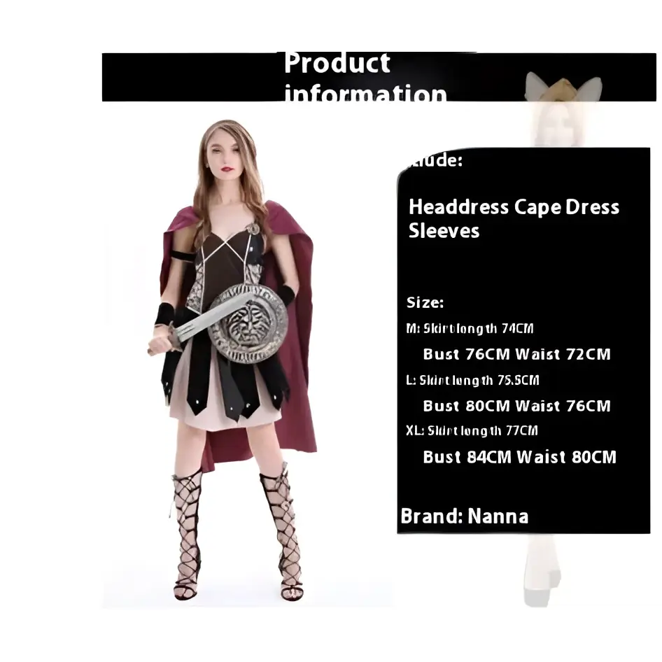 Male pirate costume halloween cosplay set with black and white headdress cape dress and lace-up boots by nanna
