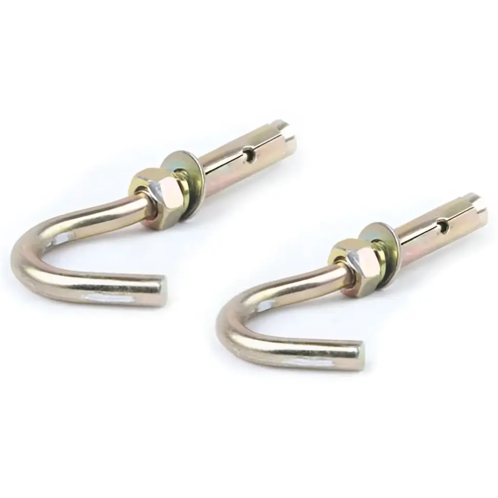 Two metallic silver wall hooks with curved design complement a matte white motorized projection screen for enhanced viewing area and home theater movies