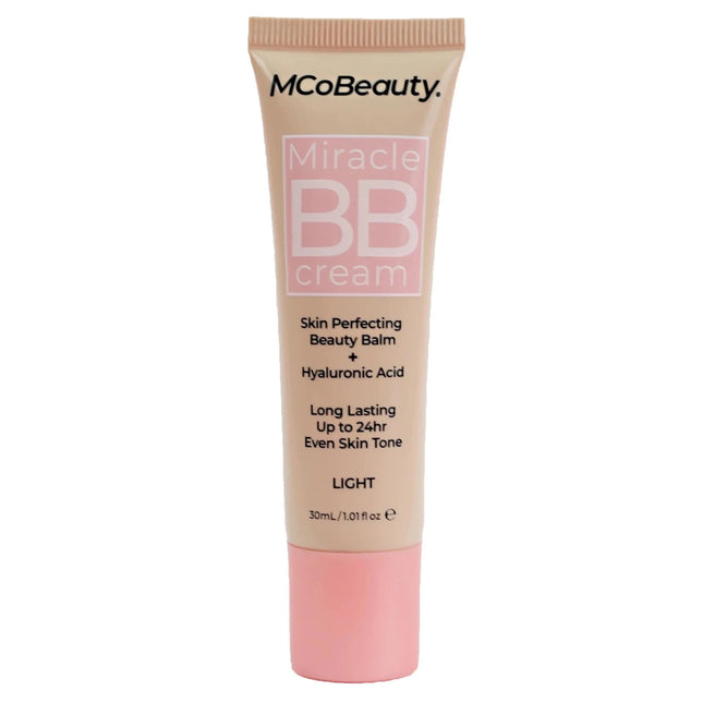 MCoBeauty Miracle BB Cream Light Skin - Perfecting Coverage for Effortless Beauty Vegan Cruelty Free Cosmetics - Royalessencelux