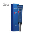 Blue openeyes advanced peptide lifting eye gel tube with black cap and box for men’s anti-aging eye cream with awaken peptide