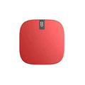 Red square mini power bank 10000mah with digital scale slim design and black rounded display panel