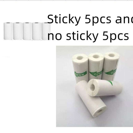 Mini Printer Portable Mini Bluetooth WiFi New Wrong Printer Mobile Phone Photo Title Note Hot Print Pocket Student Error Label Printer - Royalessencelux