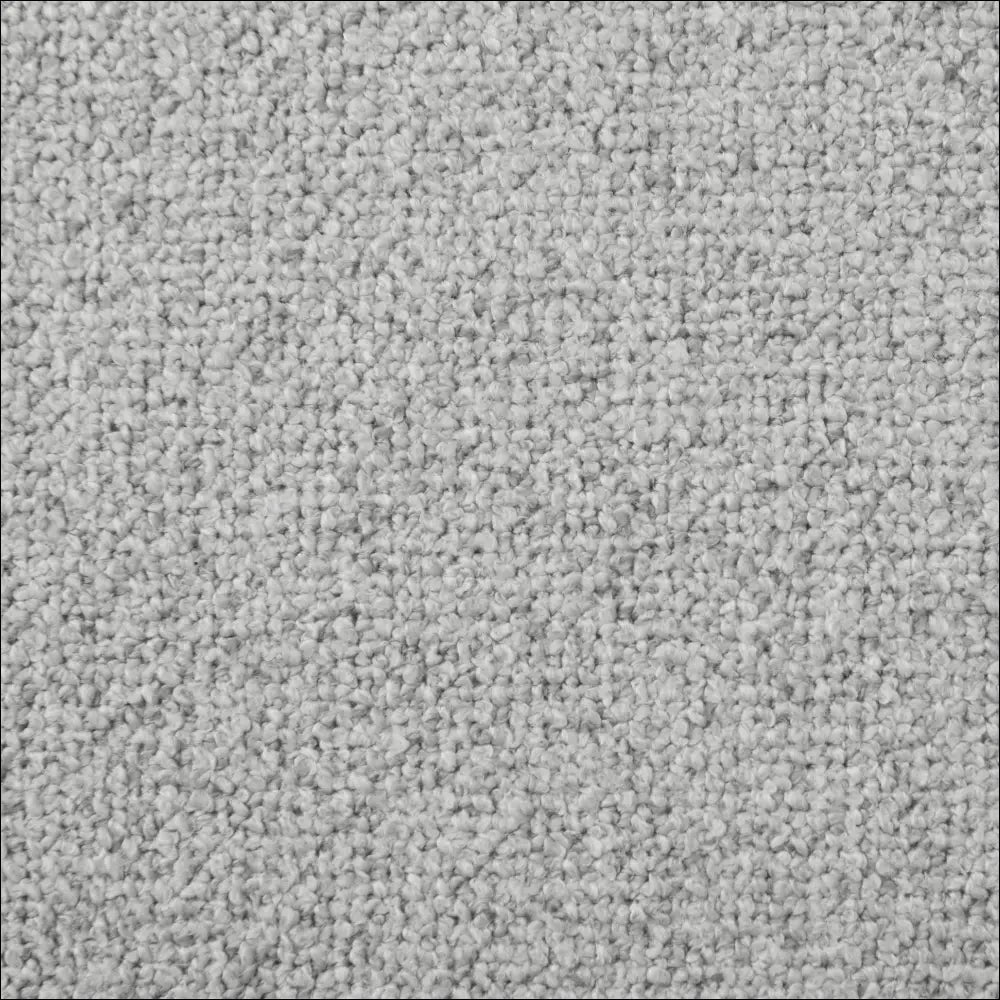 Light gray plush textured carpet under a modern grey modular sectional sofa bed with curved-end modules