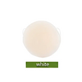 Natural round shap konjac sponge face cleaning puff white round sponge face cleaning with soft porous texture and handles
