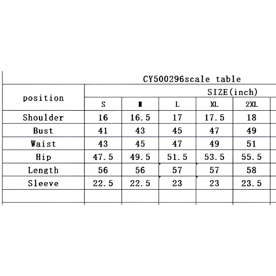 Size chart in inches for navy blue floral print dress muslim with Middle East east print dress design in sizes s to 2xl