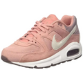 Nike Air Max Command pink suede sneakers with suede and mesh upper, white midsole, and visible air heel unit