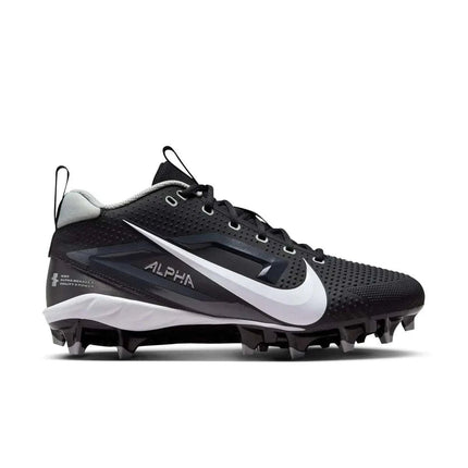 Nike Alpha Menace 4 Varsity Molded Football Cleats SZ 8 Black | White - Royalessencelux