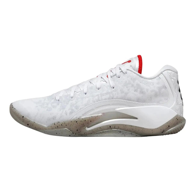 NIKE Jordan Zion 3 Mens Shoes (DR0675 - 106 White/University RED/Cement Grey) Size 8 - Royalessencelux