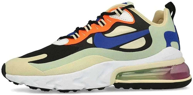 Nike W Air Max 270 React Fossil Hyper Blue Black 40 - Royalessencelux