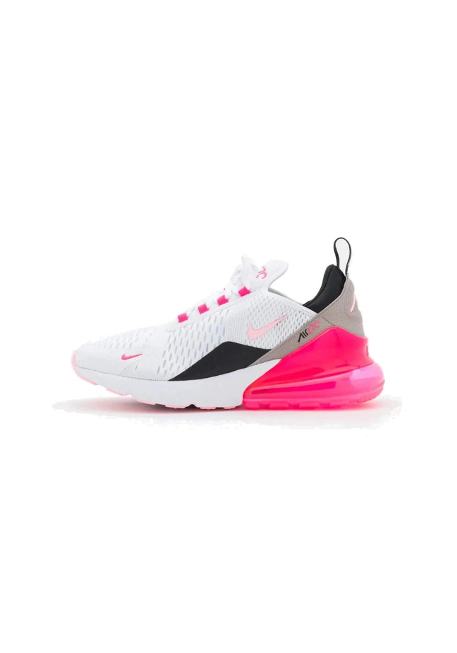 Nike Womens Air Max 270 Athletic Shoes White Arctic Punch Hyper Pink Black 7.5 US - Royalessencelux