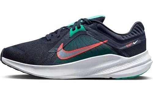 NIKE Womens Running Low Obsidian White Clear Jade Spicy Red 9 AU - Royalessencelux