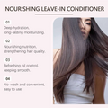 Hoegoa nourishing disposable hair care leave-in spray for deep hydration and long-lasting moisture in a sleek bottle