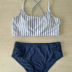 Deep Blue Stripes / L