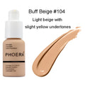 Phoera soft matte long wear liquid foundation buff beige 104 offers oil control for luxury women’s fashion looks