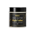 Black and gold labeled kkg organic raw shea body butter 8 oz for extremely dry skin shea butter body moisturizer