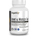 Organix organic turmeric joint health supplement bottle with silver label for muscle care and mobility support