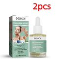 Eelhoe original protein anti aging collagen serum in clear glass bottle with white dropper cap and green label 30ml