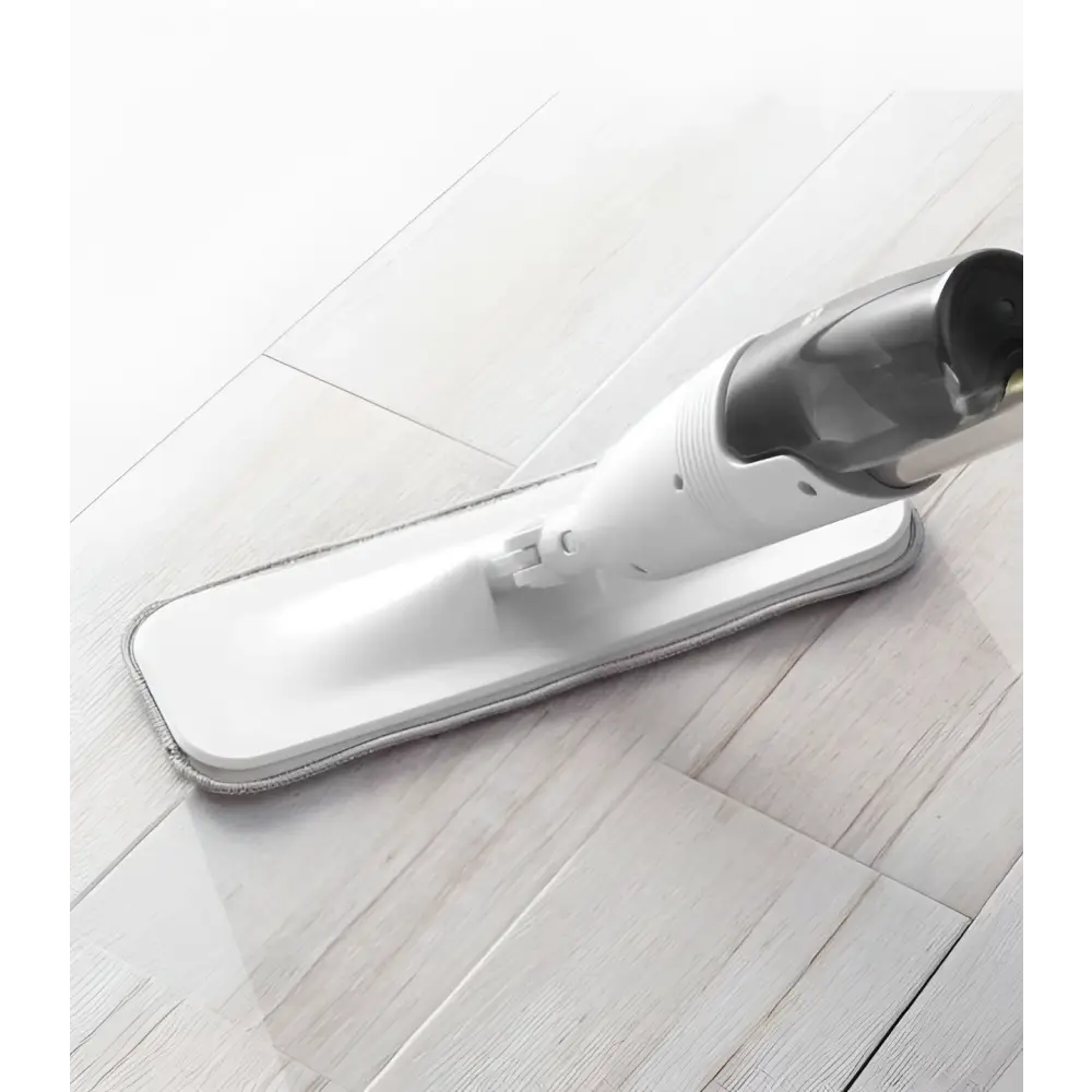 White rectangular microfiber mop head with gray trim for xiaomi deerma deerma spray mop balayeuse mijia nettoyant