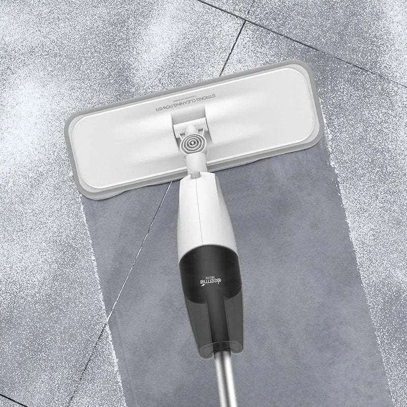 White and black dometic spray mop head with sleek modern design for xiaomi deerma balayeuse mijia nettoyant use