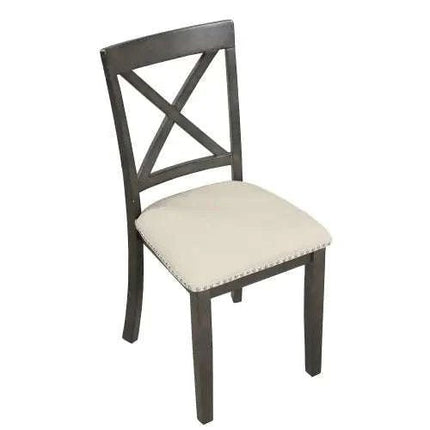 Orisfur. 5 Pieces Dining Table And Chairs Set For 4 Persons, Kitchen Room Solid Wood Table With 4 Chairs - Royalessencelux